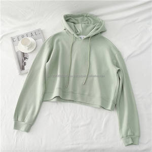 Polaire mode fille femme femmes décontracté à manches longues pull à capuche haut court sweat à capuche haut court sweat à capuche sweats à capuche - Product Image 6