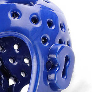 อุปกรณ์ป้องกันศีรษะเทควันโด ทำจากหนังวัว ระบายอากาศได้ดี เป็นมิตรกับสิ่งแวดล้อม กระชับพอดี เหมาะสำหรับการฝึกศิลปะการต่อสู้ทั่วไป - Product Image 6