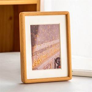 Handmade Modern Eco-Friendly Solid Wooden TableTop Decor Premium Quality Natural Finish Photo <b>Frame</b> for Home & Office - Product Image 1