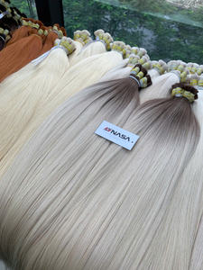 ผมต่อแบบตรง สีบลอนด์ 100% ผมเวอร์จินเวียดนาม ราคาขายส่ง เหมาะสำหรับเทศกาลปีใหม่ - Product Image 6