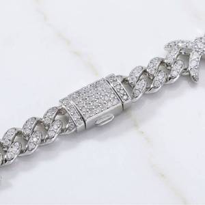 Nuevo Diseño de Lujo, Cadena de Diamantes Moissanite, Collar de Joyería Hip-Hop para Hombre - Product Image 3