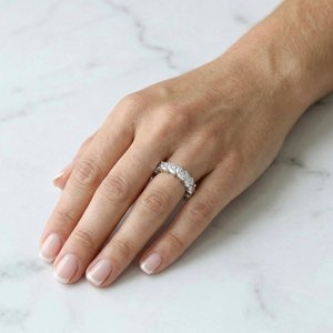 Luxury 925 Sterling Silver Gold <b>Adjustable</b> Lab Grown Diamond Statement <b>Ring</b> Elegant Brilliant Stone Fine Jewelry - Product Image 1