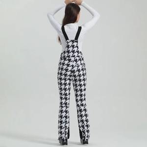 Pantalon de ski unisexe personnalisé pour l'extérieur - Tex 10 000 mm imperméable, respirant, anti-UV, isolé, coupe-vent, fermeture élastique, taille plus - Product Image 2