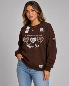 Sweat-shirts pour femmes, style actuel, chauds pour l'hiver, décontractés, anti-rétrécissement, séchage rapide, lettres personnalisées, couleurs et tailles variées, services ODM OEM - Product Image 4
