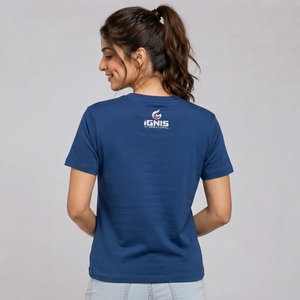 T-shirt imprimé pour femme en coton doux de qualité supérieure, style streetwear décontracté, léger et confortable pour le quotidien - Product Image 5