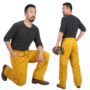 Pantalones de Soldadura de Alta Resistencia JNM SAFETY JNM-393, Anti-Calor, Ignífugos, Anti-Corte, Antiestáticos, Resistentes al Calor hasta 1000°C - Product Image 4