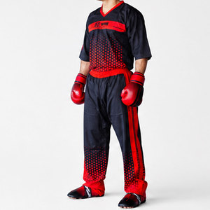 Tenues d'entraînement et de combat d'arts martiaux à prix d'usine, ensembles uniformes, conception OEM, impression personnalisée, combinaison de sparring pour adultes - Product Image 3