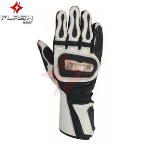 Guantes de Motocicleta Personalizados de Buena Calidad, Diseño de Dedos Completos para Uso en Carreras, Guantes de Motociclismo Duraderos y Protectores para Hombre y Mujer - Product Image 2