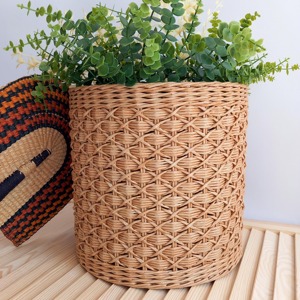 Jardinière en rotin design pour salon, chambre, balcon, jardin, table, fenêtre et entrée – Vente en gros depuis l'Inde - Product Image 6