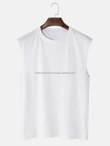 เสื้อกล้ามสายเดี่ยวแขนกุดสำหรับผู้ชายเสื้อกล้ามใส่ออกกำลังกายเสื้อกล้ามออกกำลังกายแขนกุด - Product Image 4