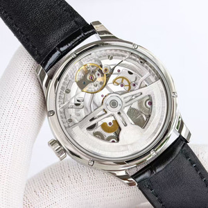 Montre mécanique automatique pour homme, de luxe, romantique et éternelle, avec cadran bleu de qualité supérieure, affichage de la date, idéale pour les voyages d'affaires décontractés - Product Image 5