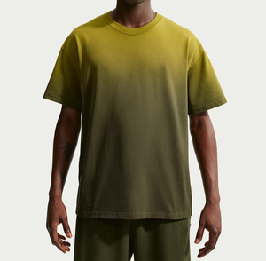 เสื้อยืดคอตตอนผู้ชายทรงหลวม คอโอ ป้องกันรอยยับ ระบายอากาศดี  รับสกรีนโลโก้ สีพื้น ลำลอง ใส่ได้ทั้งในและนอกบ้าน เป็นมิตรต่อสิ่งแวดล้อม - Product Image 1