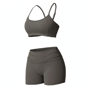 Conjunto Deportivo para Mujer de Primera Calidad, Secado Rápido, Transpirable, 2 Piezas, Ropa Deportiva para Entrenamiento, Venta al Por Mayor - Product Image 2