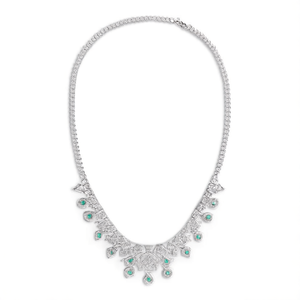 Ensemble de collier en diamants américains - Look royal 10575585MG Bijoux de mode pour femmes - Product Image 2