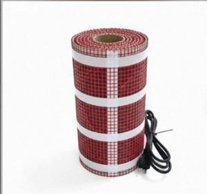 Alfombra Eléctrica Flexible de PVC para Calefacción de Piso, Diseño Industrial Rojo, Fácil Instalación, 110-240V, para Hotel u Oficina - Product Image 3