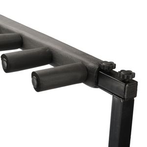 Supporto Pieghevole Triplo per Chitarre, Pratico Stand per Strumenti Musicali - Product Image 2