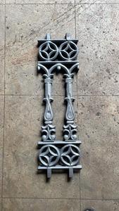 Timeless classical <b>steel</b> stair panel durable construction modern industrial <b>railing</b> elegant architectural design strong lattice - Product Image 4