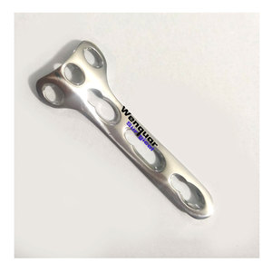 Placa T Ortopédica Pequeña de 3.5mm, Implante de Fijación de Fracturas Óseas Veterinarias, Acero Inoxidable Quirúrgico - Product Image 1