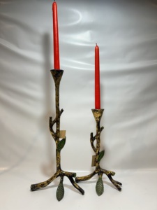 Support de bougie de Noël décoratif en aluminium massif, résistant à la chaleur, de style moderne et luxueux, pour centre de table de mariage ou de maison - Product Image 5
