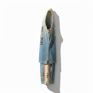 Conjunto de Uniforme de Baloncesto con Logotipo Personalizado, Jersey de Secado Rápido y Pantalones Cortos, Fabricante de Ropa Deportiva Profesional - Product Image 3