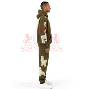 Trajes Deportivos Personalizados con Bordado Chenille, Ropa Moderna de Textura Suave - Product Image 3