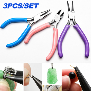 Professional Jewelry Making Tool <b>Set</b> with Round Nose and Mini <b>Pliers</b> for Jewelry Repair Wholesale Supply - Product Image 1