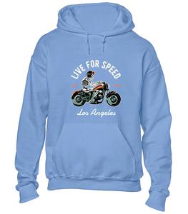 Sudadera con Capucha Bordada 100% Algodón para Motocicleta, Estilo Chopper, Otoñal, Resistente al Viento, Transpirable, Corte Holgado - Product Image 2