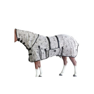 Manta para Caballo con Diseño de Telaraña, Material de Nailon, Correas Ajustables para Protección Equina - Product Image 1