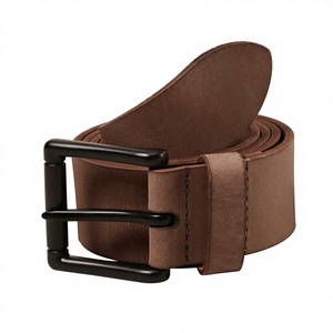 Cinturón de Cuero Genuino Premium para Hombre, Hebilla de Aleación, Ligero, Ajustable, Correa de Cuero Vacuno, Estilo Casual - Product Image 1