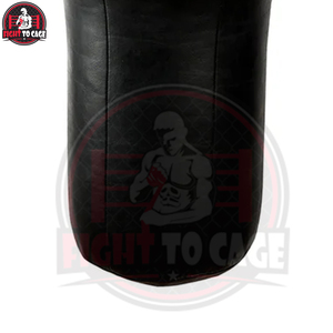 Black Color Leather Uppercut <b>Boxing</b> Punching Bag for Gym MMA OEM Service Customized Design Heavy-Duty EPE Filled Eco-Friendly - Product Image 4