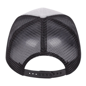 Gorra Trucker de Malla al por Mayor Unisex Gris, Gorras Trucker de Malla de 6 Paneles Ajustables, Estilo Casual, Uso en Primavera y Verano, Transpirable, ODM - Product Image 2