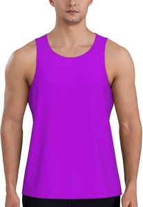 Camiseta sin Mangas Personalizada OEM, Chaleco Deportivo para Fisicoculturismo, Camiseta Deportiva para Correr, Gimnasio, Top Transpirable para Hombre - Product Image 2