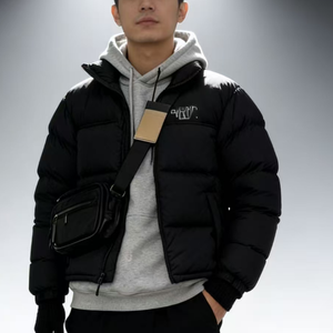 Vestes matelassées personnalisées North pour hommes, manteaux d'hiver matelassés de haute qualité pour le froid - Product Image 4