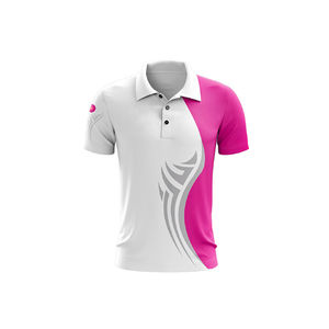 Camisetas de Cricket Personalizadas, Uniformes Deportivos Sublimados, Diseño Sencillo, Camiseta Polo Ligera, Nuevo Diseño Sublimado - Product Image 5