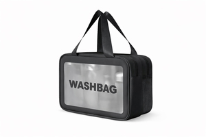 15cm Simple Travel Toiletry Cosmetic Wash Travel travel-friendly Storage Packing Cubes Makeup Pouch Toiletries <b>Bag</b> - Product Image 4