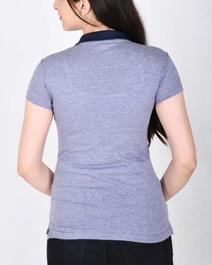 Polo de golf pour femme en coton à manches courtes, séchage rapide, broderie logo personnalisé, idéal pour le sport et les activités de plein air - Product Image 6