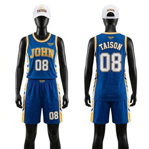 Tenue de Basketball Femme 150 GSM en Maille Polyester Respirante Vert Foncé avec Panneau Latéral Doré et Logo Personnalisé par Sublimation - Product Image 5