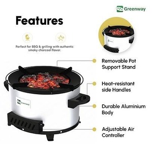 Estufa de Leña Comercial Greenway Ember con Ventilador Axial, Cocina de Leña de Alta Resistencia para Cocinar a Gran Escala - Product Image 2