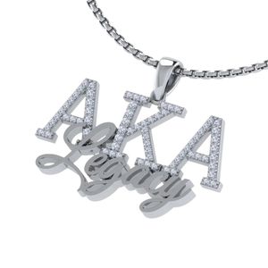 Silver Letter Pendant <b>Necklace</b> Women Elegant Crystal Design Fashion Jewelry Statement <b>Necklace</b> Daily Wear Gift Accessory - Product Image 5