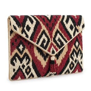 Bolsos de Mano de Poliéster con Correa Única, Bordados a Mano con Cuentas, Estilo Bohemio, para Bodas y Fiestas, Cierre de Gancho y Bucle, Personalizados - Product Image 2