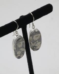 Pendientes de Aro de Ágata Natural con Plata Alemana – Joyería Artesanal de Aro con Piedras Preciosas para Mujer - Product Image 2