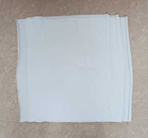 White 100% Cotton Knitted Disposable Mop Towels Eco-Friendly Breathable High Absorption Kitchen Floor Cleaning Cloth - Product Image 5