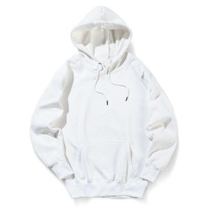 Service OEM : Conception de vêtements pour hommes, sweats à capuche 100% coton, logo brodé personnalisé, pull-over uni - Product Image 2