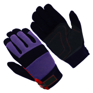 ถุงมือช่างยาง TPR แบบหนาพิเศษ ยี่ห้อ Amara เสริมหนังสังเคราะห์ บุ Nomex ข้อมือยางยืด ได้รับมาตรฐานความปลอดภัย CE - Product Image 5