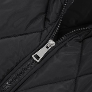 Gilet matelassé polyvalent sans manches à col montant, coupe ajustée, pour le quotidien automne-hiver, à porter seul ou en sous-vêtement - Product Image 5