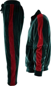 Chándal de terciopelo premium, mezcla de algodón, grueso, para invierno, ropa deportiva de dos piezas, para hombre, proveedor mayorista - Product Image 5