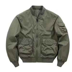 Veste bomber imperméable de haute qualité pour homme, très populaire, à séchage rapide, pour moto et course automobile, fabriquée au Pakistan. - Product Image 1