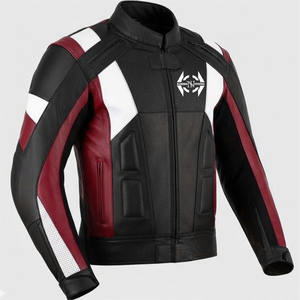 Chaqueta de Motociclista Moderna con Estampado para Hombre, Talla Grande, Impermeable y Transpirable, con Material de Poliéster/Algodón - Product Image 3