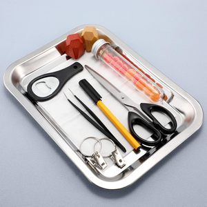 ถาดอบสแตนเลส ถาดอบโลหะแข็งแรงทนทาน ถาดอบคุกกี้ ถาดอบขนมปังสำหรับเตาอบในครัว - Product Image 2