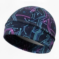 Gorras de Ciclismo y Montañismo con Logotipo Impreso, Gorro de Calavera con Forro de Satén, Gorra de Ciclismo Personalizada, Gorro de Calavera